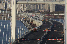 Мост через Корабельный фарватер на Западном скоростном диаметре, Санкт-Петербург